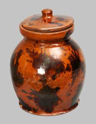 Glazed Redware Jar, probably PA origin