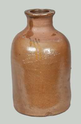 WM. HARE / WILMINGTON, DEL Stoneware Canning Jar