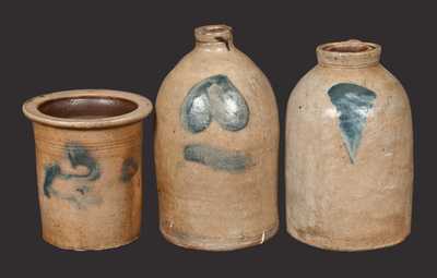 Lot of Three: Pieces of Ohio Stoneware