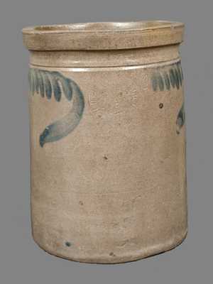 L. D. FUNKHOUSER / STRASBURG, VA Decorated Stoneware Crock