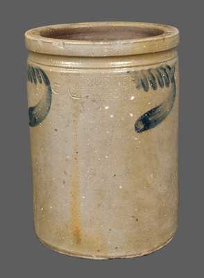 Rare W. B. KENNER / STRASBURG, VA 1 Gal. Decorated Stoneware Crock