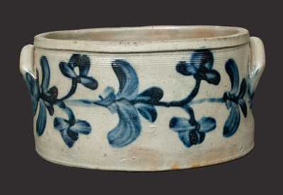 1 Gal. Stoneware Cake Crock, Remmey, Philadelphia, circa 1830