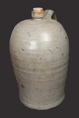 2 Gal. P. HISER & SONS / Washington, D.C. Stoneware Jug