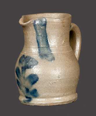 Rare Miniature Stoneware Pitcher att. C. F. Decker (Chucky Valley, TN)