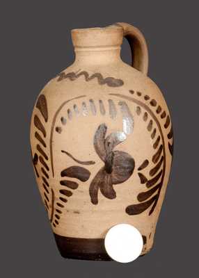 Rare Small-Sized New Geneva, PA Tanware Jug