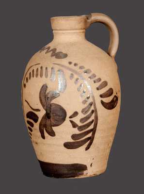 Rare Small-Sized New Geneva, PA Tanware Jug