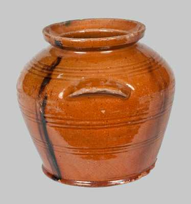Lead and Manganese-Glazed Redware Jar