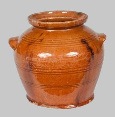 Lead and Manganese-Glazed Redware Jar