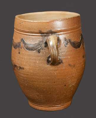 Very Rare One-Gallon Vertical-Handled COMMERAWS / STONEWARE Jar