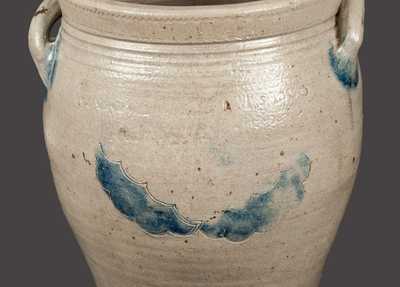 Rare WARNE & LETTS 1806 / S. AMBOY. N. JERSY Stoneware Jar