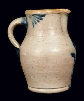 Rare Small-Sized Stoneware Pitcher attributed to Richard C. Remmey, Philadelphia, PA, circa 1885
