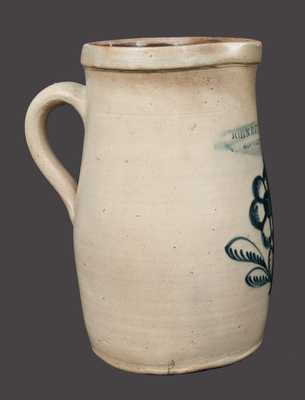 1 Gal. JOHN BURGER / ROCHESTER Stoneware Pitcher