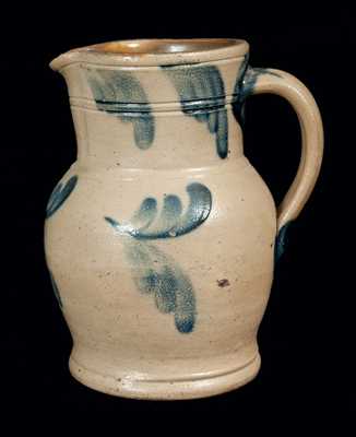 Three-Quart Philadelphia Stoneware Pitcher
