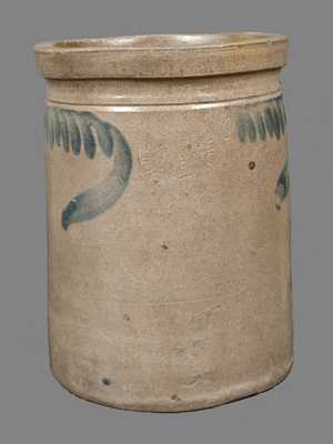 L. D. FUNKHOUSER / STRASBURG, VA Decorated Stoneware Crock