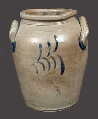 1 Gal. James River, VA Decorated Stoneware Crock