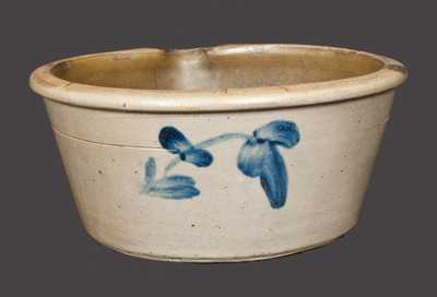 1 Gal. Chester Co., PA Stoneware Milkpan