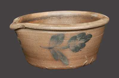 Chester County, PA Stoneware Milkpan