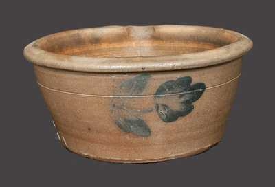 Chester County, PA Stoneware Milkpan