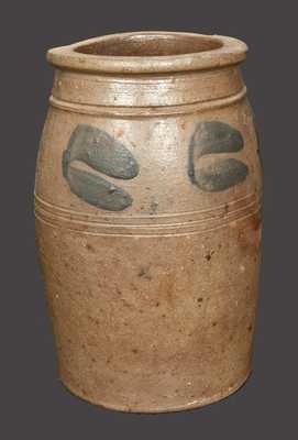 1/2 Gal. Stoneware Jar att. G. & A. Black, Somerville, PA
