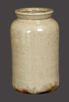 JOHN BELL / WAYNESBORO Stoneware Canning Jar with Celadon Glaze