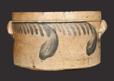 Stoneware Butter Crock, Philadelphia, circa 1880, attrib. Richard Remmey