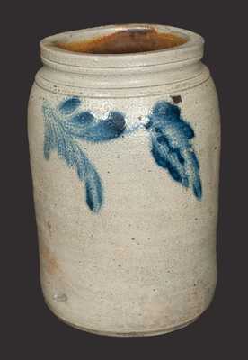 1 Gal. Stoneware Crock att. Richard Remmey, Philadelphia, PA