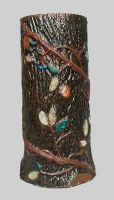 Rustic Redware Umbrella Stand