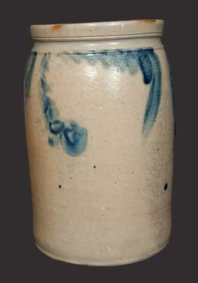 2 Gal. Stoneware Crock with Swag Decoration