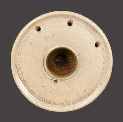 Presentation Stoneware Inkwell attrib. Nathan Clark, Athens, NY
