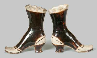 Unusual Pair of Tanware Boots
