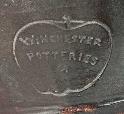 Rare WINCHESTER POTTERIES VA Redware Jar
