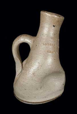 RARE Baltimore Stoneware Whiskey Jug, BUCKLYE S LITTLE BROWN JUG