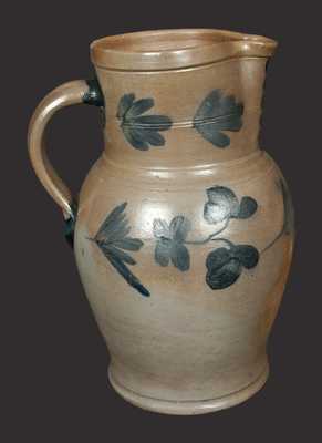 2 Gal. Stoneware Pitcher att. R. J. Grier, Chester Co., PA