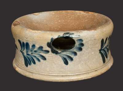 Decorated Stoneware Spittoon att. Richard Remmey, Philadelphia, PA