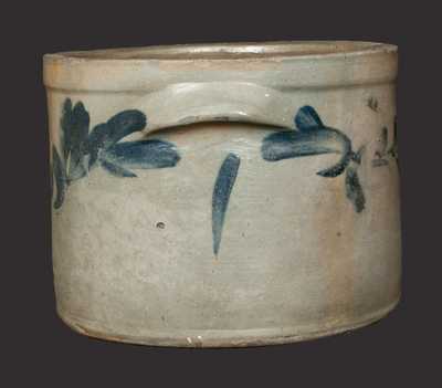 Rare 1 Gal. J. SWANK & CO. / JOHNSTOWN, PA Stoneware Butter Crock