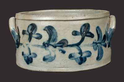 1 Gal. Stoneware Cake Crock, Remmey, Philadelphia, circa 1830