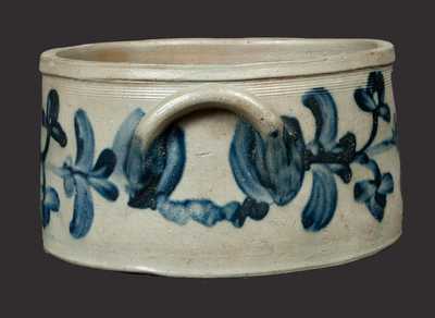 1 Gal. Stoneware Cake Crock, Remmey, Philadelphia, circa 1830