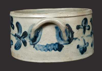 1 Gal. Stoneware Cake Crock, Remmey, Philadelphia, circa 1830