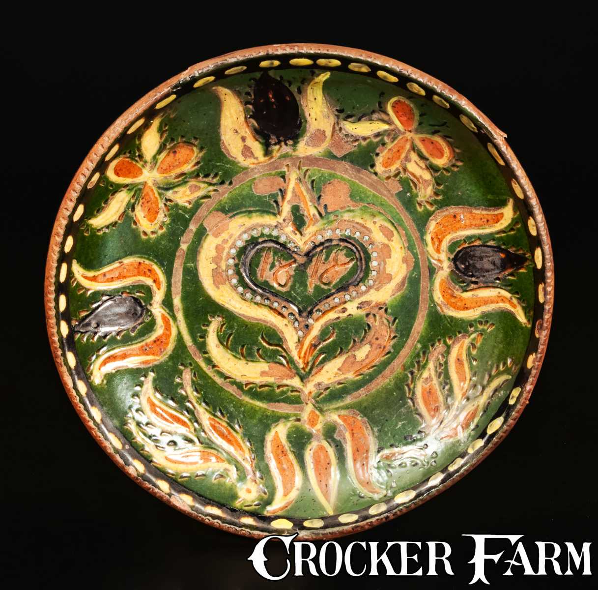 Pennsylvania Redware Highlights - Crocker Farm Stoneware Auction
