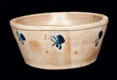 1 Gal. Stoneware Milkpan, Baltimore, circa 1870