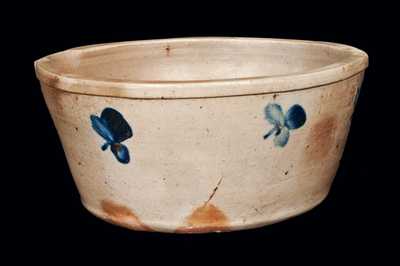 1 Gal. Stoneware Milkpan, Baltimore, circa 1870