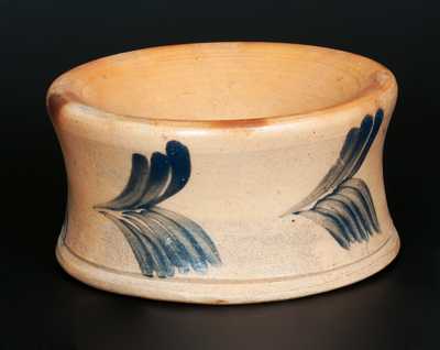 Cobalt-Decorated Stoneware Spittoon, attributed to Richard C. Remmey, Philadelphia, PA, circa 1870