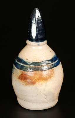 Very Unusual Stoneware Birdhouse or Bank Inscribed