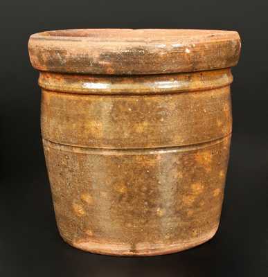 Redware Cream Jar att. Galena, IL