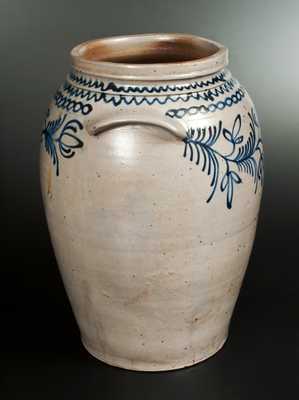 Six-Gallon B.C. Milburn (Alexandria, VA) Stoneware Crock