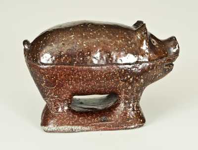 Sewertile Pig Figure Dated 1920