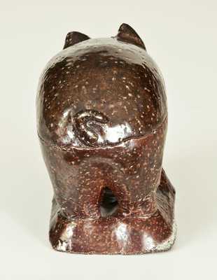 Sewertile Pig Figure Dated 1920