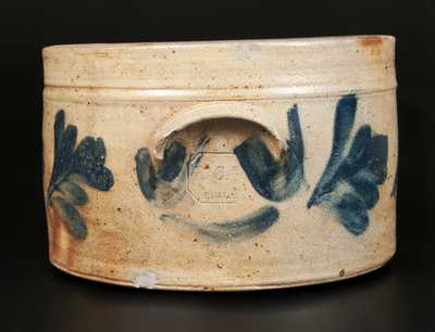 Stoneware Butter Crock Impressed R.C.R. / PHILA (Richard Remmey, Philadelphia)