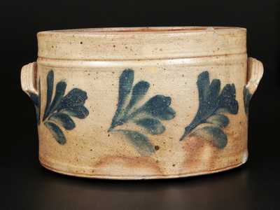 Stoneware Butter Crock Impressed R.C.R. / PHILA (Richard Remmey, Philadelphia)