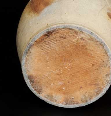 Rare H. SMITH & CO. (Alexandria, VA) Stoneware Jar, Incised "M" (possibly B. C. Milburn)